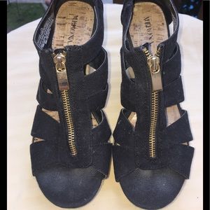 Black Merona Heels 7.5